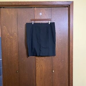 Eloquii Sophisticated Black Skirt